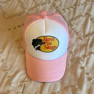 Light Pink Bass Pro Trucker Hat